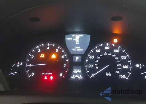 2008 Lexus Ls 460 из США, поврежденный, VIN JTHBL46F585076023